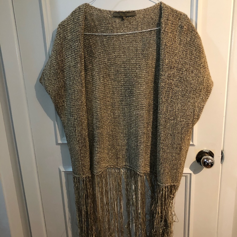 Fringed Cardigan